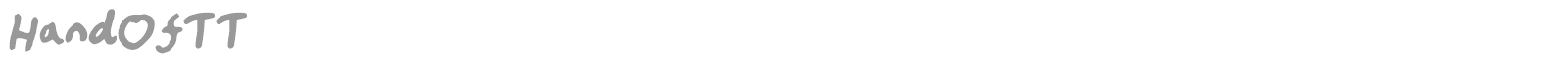 Hand Of TT font preview